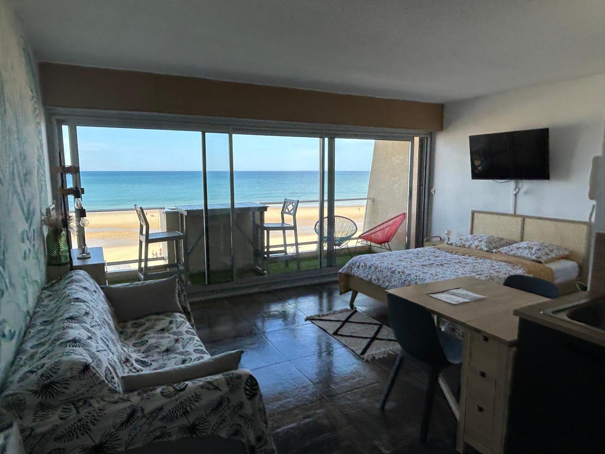 라카노오세앙 Superbe Vue A 180° Sur L'Ocean 아파트 외부 사진